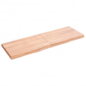 Bathroom Countertop Light Brown 47.2"x15.7"x(0.8"-1.6")...