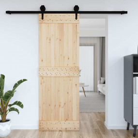 Door NARVIK 31.5"x82.7" Solid Wood Pine