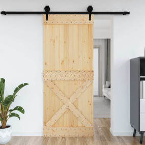 Door NARVIK 37.4"x82.7" Solid Wood Pine
