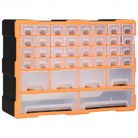 Multi-drawer Organizer with 38 Drawers 20.5"x6.3"x14.8"
