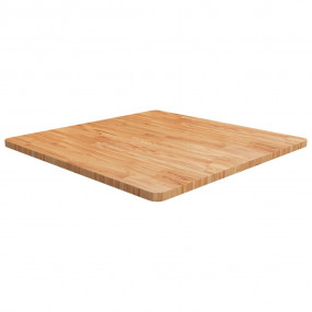 Square Table Top Light Brown 31.5"x31.5"x1" Treated Sol...