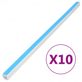 Cable Trunking Self-Adhesive 1.6"x1" 32.8' PVC