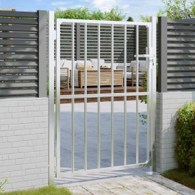 Garden Gate 39.4"x59.1" Stainless Steel