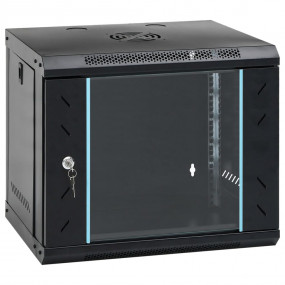 9U Wall Mounted Network Cabinet 19" IP20 20.9"x15.7"x17...