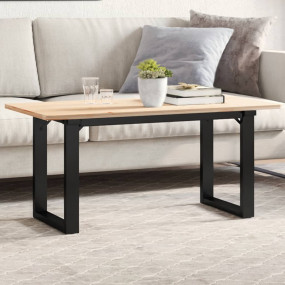 Coffee Table Legs O-Frame 35.4"x11.8"x16.9" Steel