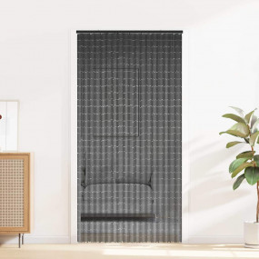 Insect Door Curtain Dark Gray 35.4"x86.6" Bamboo