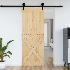 Door NARVIK 33.5"x82.7" Solid Wood Pine