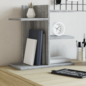 Desk Organizer Grey Sonoma 16.5x8.5x16.5" Engineered wo...