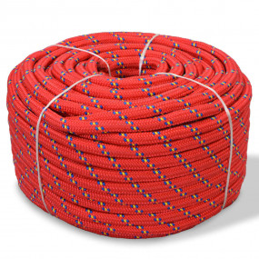Marine Rope Polypropylene 0.24 " 1640.4 ' Red