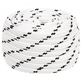 Work Rope White 0.79 " 82.0 ' Polyester