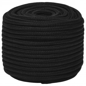 Work Rope Black 0.55 " 164.0 ' Polyester