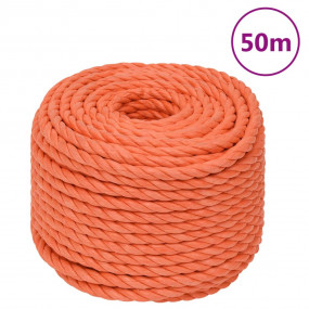Work Rope Orange 0.63 " 164.0 ' Polypropylene