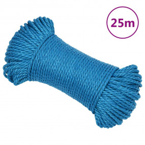 Work Rope Blue 0.12 " 82.0 ' Polypropylene
