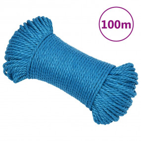 Work Rope Blue 0.31 " 328.1 ' Polypropylene