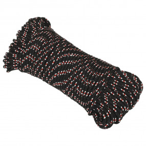 Boat Rope Black 0.16 " 164.0 ' Polypropylene