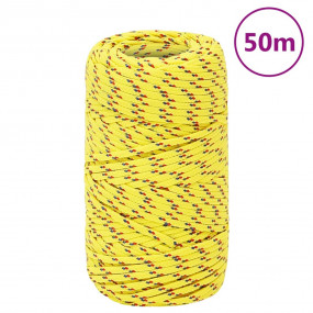Boat Rope Yellow 0.08 " 164.0 ' Polypropylene