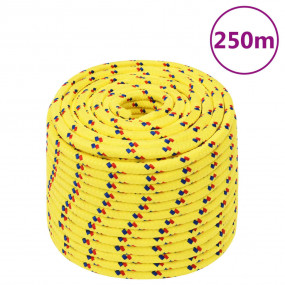 Boat Rope Yellow 0.55 " 820.2 ' Polypropylene
