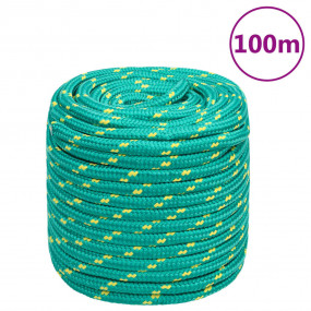 Boat Rope Green 0.71 " 328.1 ' Polypropylene