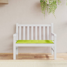 Patio Bench Cushion Bright Green 39.4x19.7x1.2" Oxford ...