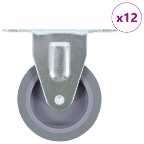 12 pcs Fixed Casters 2.95 " (3x143419)