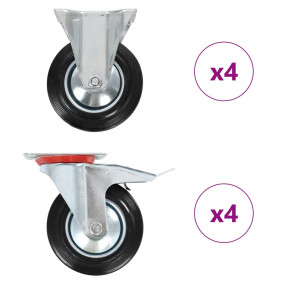 8 pcs Casters 6.30 " (2x143464)