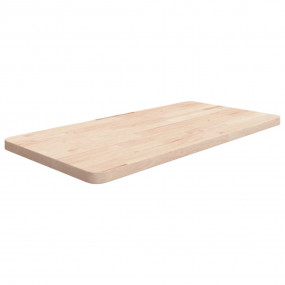 Bathroom Countertop 80x40x1.0 " Untreated Solid Wood