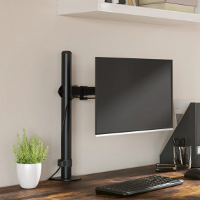 Imag:Monitor Mount Black Steel VESA 75/3.94 