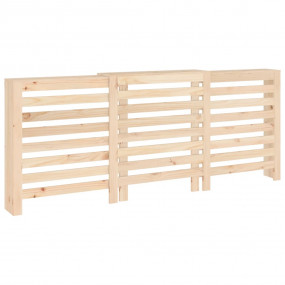 Radiator Cover 82.7x8.3x33.5" Solid Wood Pine