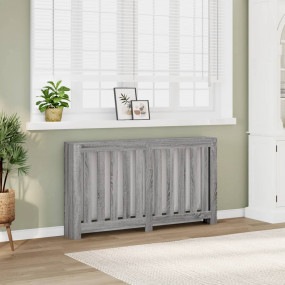 Radiator Cover Grey Sonoma 58.7x7.9x32.3" Engineered Wo...