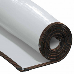Clear Tarpaulin with Eyelets 16.4x39.4' Polyethylene