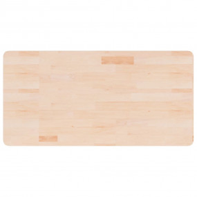 Bathroom Countertop 100x50x0.6 " Untreated Solid Wood
