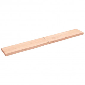 Bathroom Countertop 86.6 x 11.8 x (0.8-2.4) " Untreated...