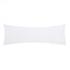 Camouflage Net with Storage Bag 318.5x81.5" White