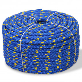 Marine Rope Polypropylene 0.55 " 820.2 ' Blue