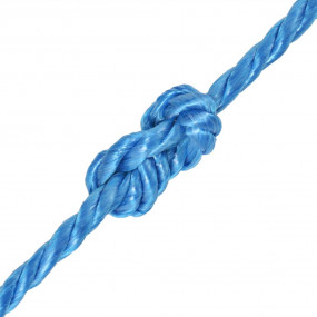 Twisted Rope Polypropylene 0.24 " 1640.4 ' Blue