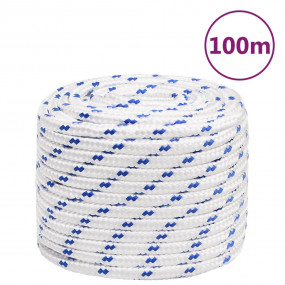 Boat Rope White 0.63 " 328.1 ' Polypropylene