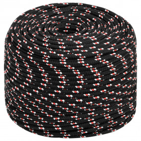 Boat Rope Black 0.31 " 82.0 ' Polypropylene