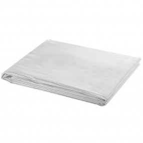 Backdrop Cotton without Stand White 10 x 10 feet