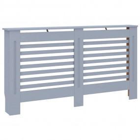 Radiator Cover Anthracite 59.8"x7.5"x32.1" MDF