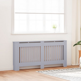 Radiator Cover Anthracite 67.7"x7.5"x32.1" MDF