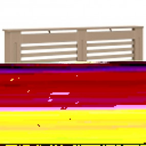 Radiator Cover 59.8"x7.5"x32.1" MDF