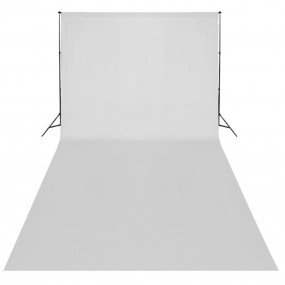 Backdrop Cotton without Stand White 20 x 10 feet
