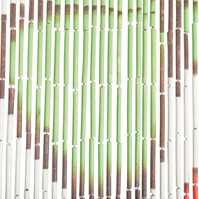 Insect Door Curtain Bamboo 35.4"x78.7"