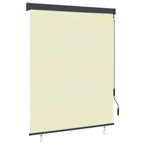 Outdoor Roller Blind 55.1"x98.4" Cream