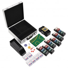 Poker Chip Set 600 pcs 0.01 lb