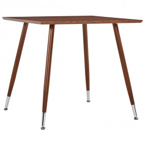 Dining Table Brown 31.7"x31.7"x28.7" MDF