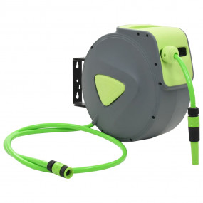 Automatic Retractable Water Hose Reel Wall Mounted 65.6...