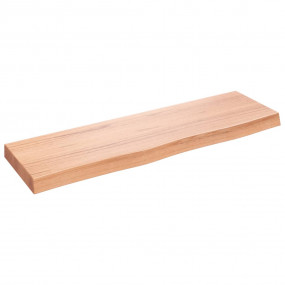 Bathroom Countertop Light Brown 39.4"x11.8"x(0.8"-2.4")...