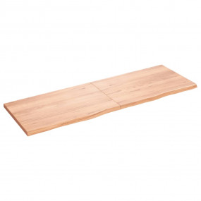 Bathroom Countertop Light Brown 70.9"x23.6"x(0.8"-1.6")...