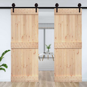 Door NARVIK 33.5"x82.7" Solid Wood Pine